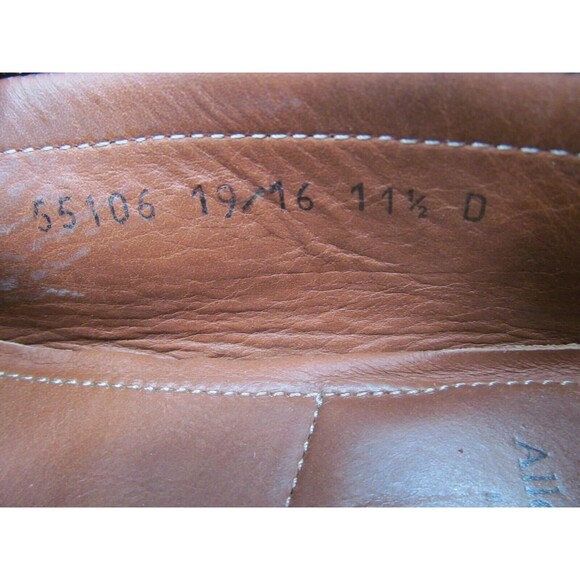 Allen Edmonds Mismatched Arezzo Mens Black Leather Horsebit Loafers Sizes READ - Picture 13 of 16